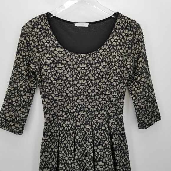 LUSH Lace Dress with Black Lining. Size S. - Picture 3 of 6